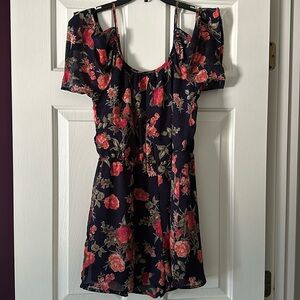 Like new flowered romper